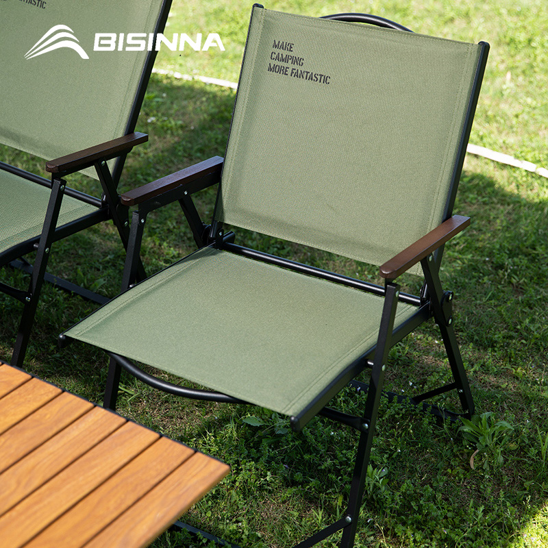 Outdoor Furniture Europe - BISINNA Silla de camping plegable al