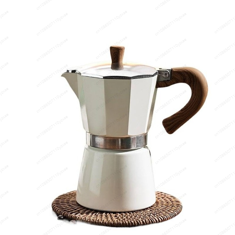 Outdoor Furniture Italian - Olla Moka de doble válvula, cafetera