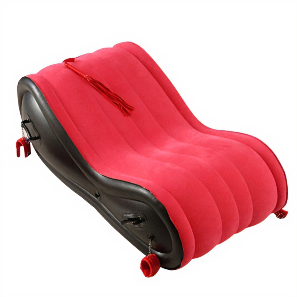 Outdoor Furniture Epping - Sofá Cama Inflable Rojo, Capacidad de