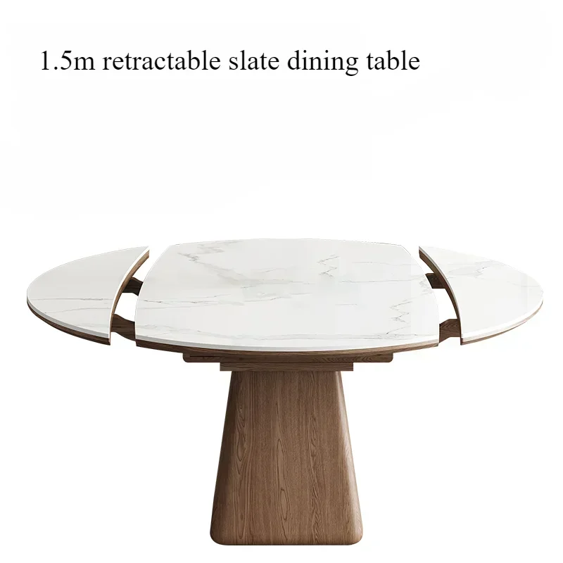 Outdoor Furniture Kids - Mesas de comedor redondas de pizarra