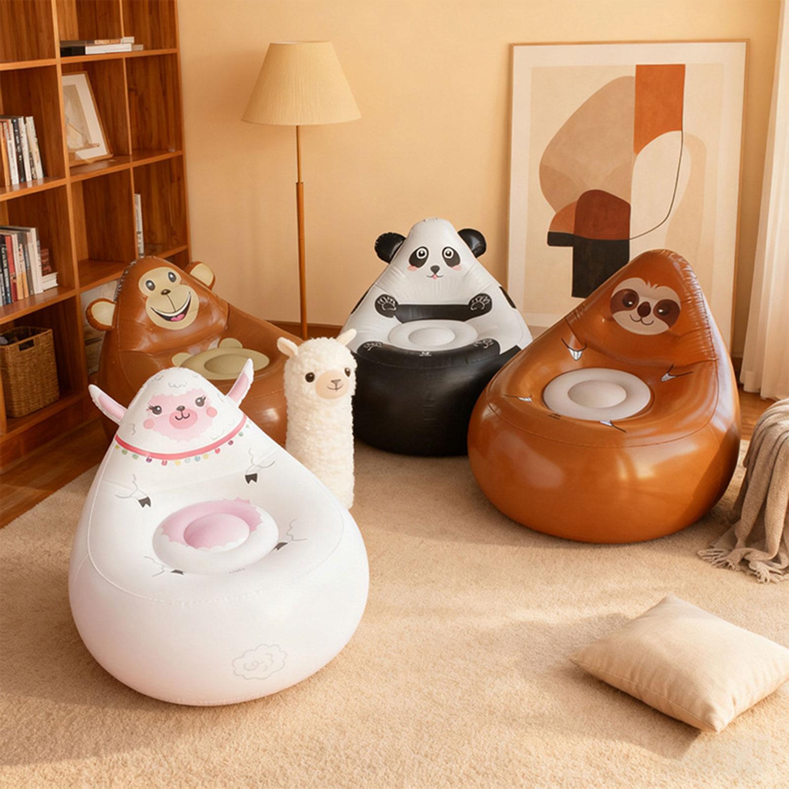 Outdoor Furniture Kids - Sofá perezoso inflable para niños, sofá