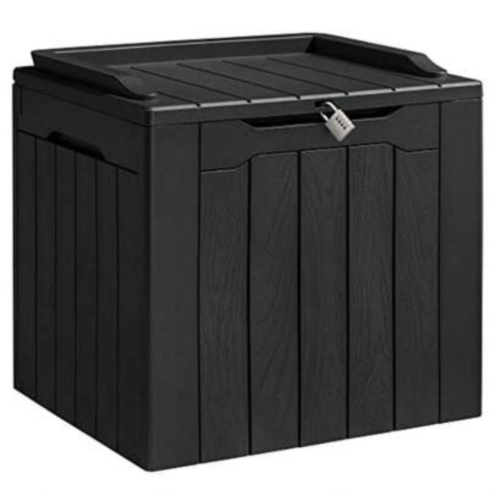 Garden Storage Box - Caja de almacenamiento de resina de