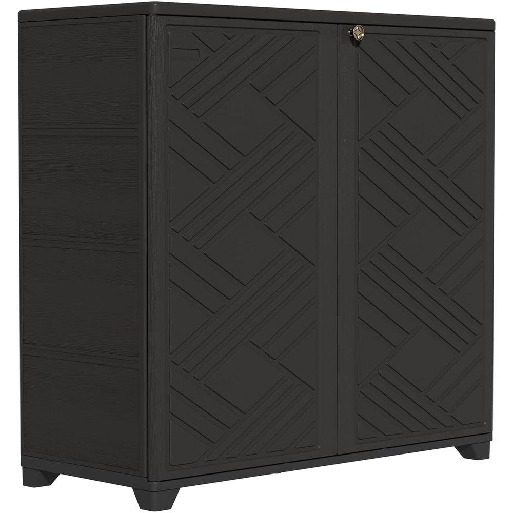 Garden Storage Box - Armario de Almacenamiento Interior/Exterior Impermeable, Caja