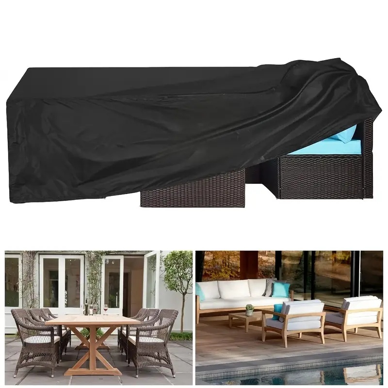 Outdoor Furniture Sofa - Cubierta resistente al viento para muebles