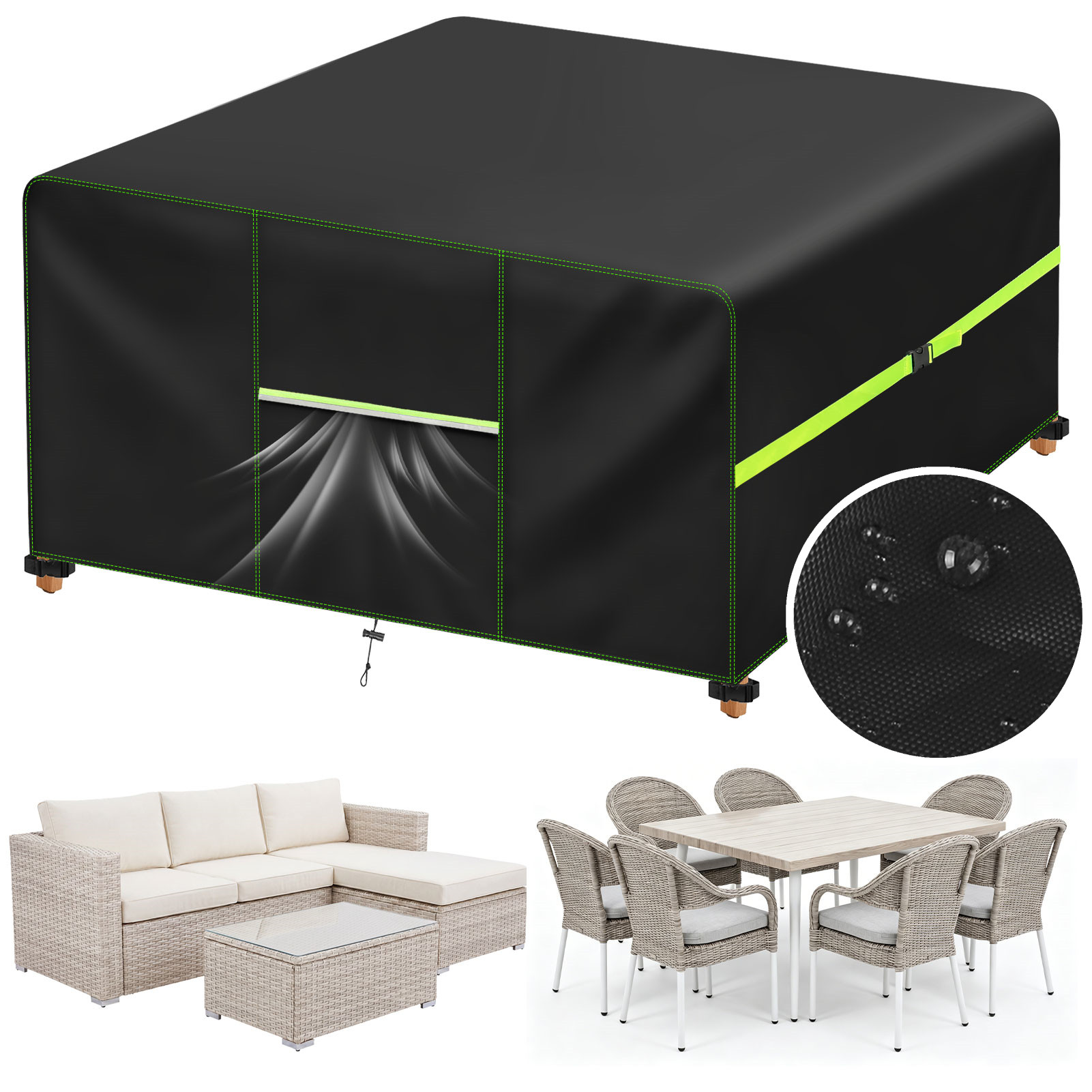 Outdoor Furniture Table And Chairs - Funda para Muebles de Jardín con