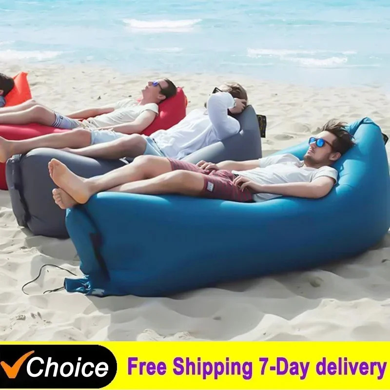 Outdoor Furniture Europe - Sofá Inflable Portátil para Exteriores, Asiento
