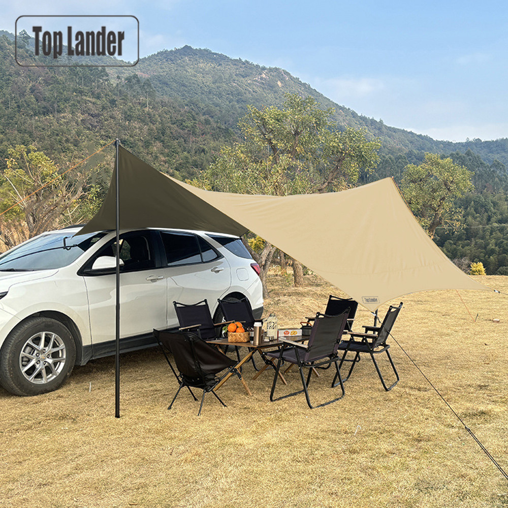 Sun Sail Shade - Toldo para coche de 4,5x4,5 m,