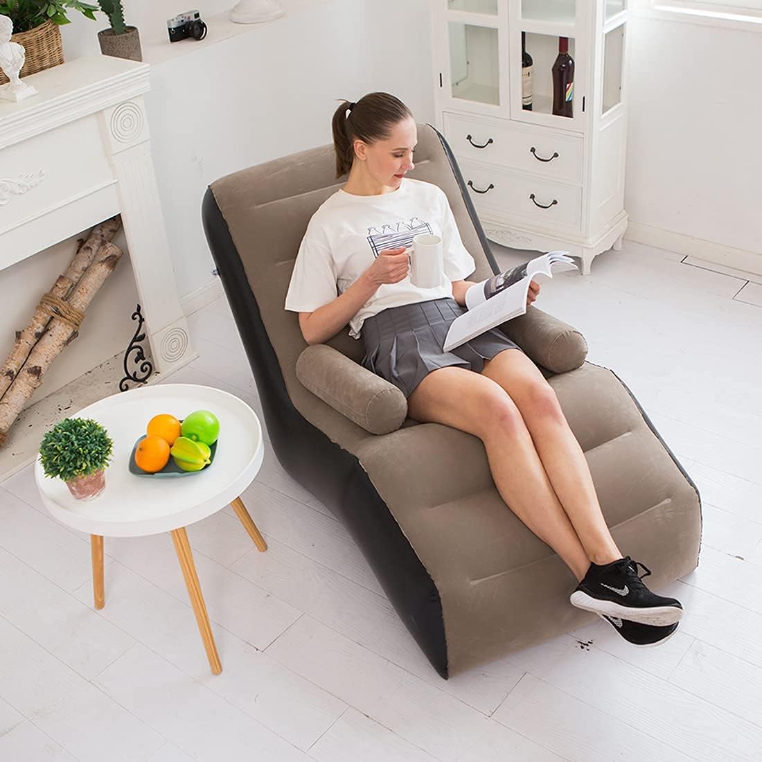 Outdoor Furniture Polywood - Sofá perezoso plegable, sillón inflable con