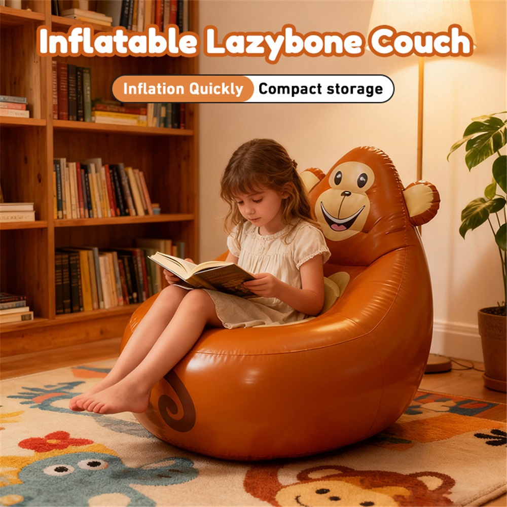 Outdoor Furniture Kids - Sofá inflable de PVC de dibujos