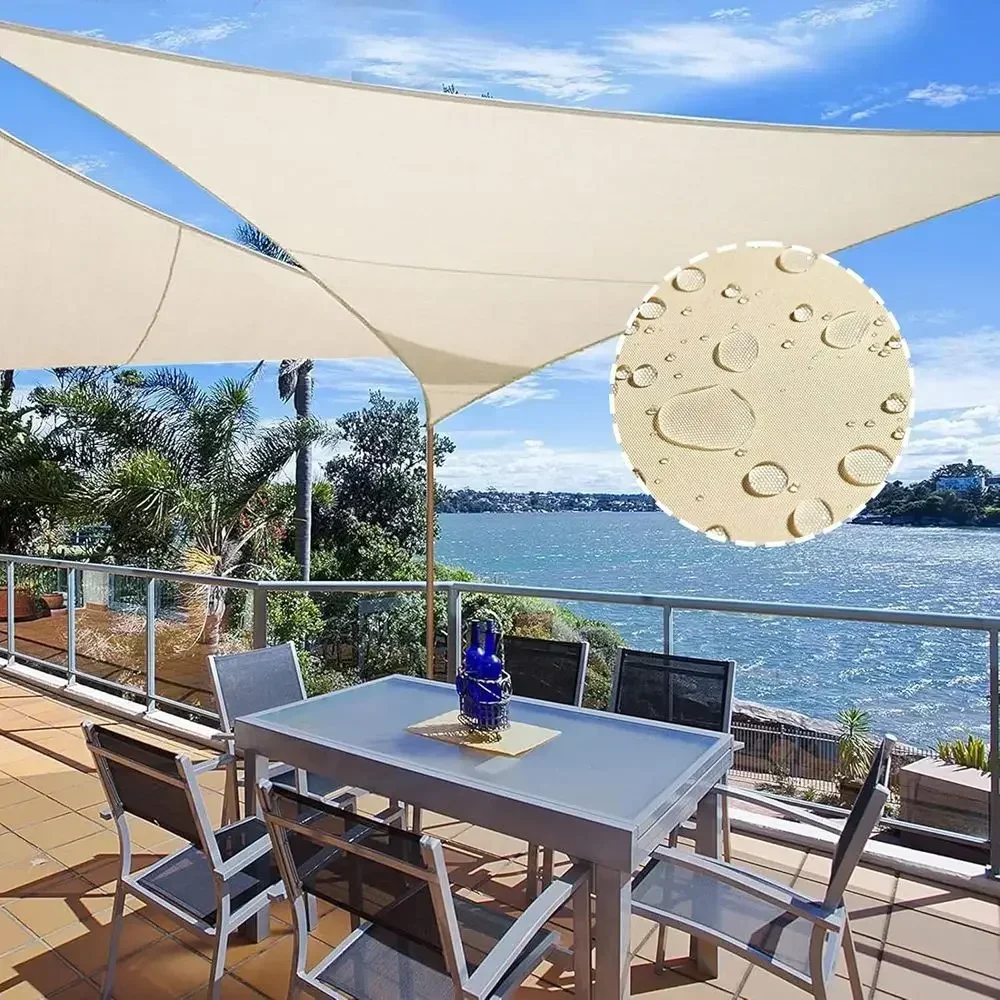 Sun Sail Shade - Vela de Sombra Impermeable, Toldo Solar