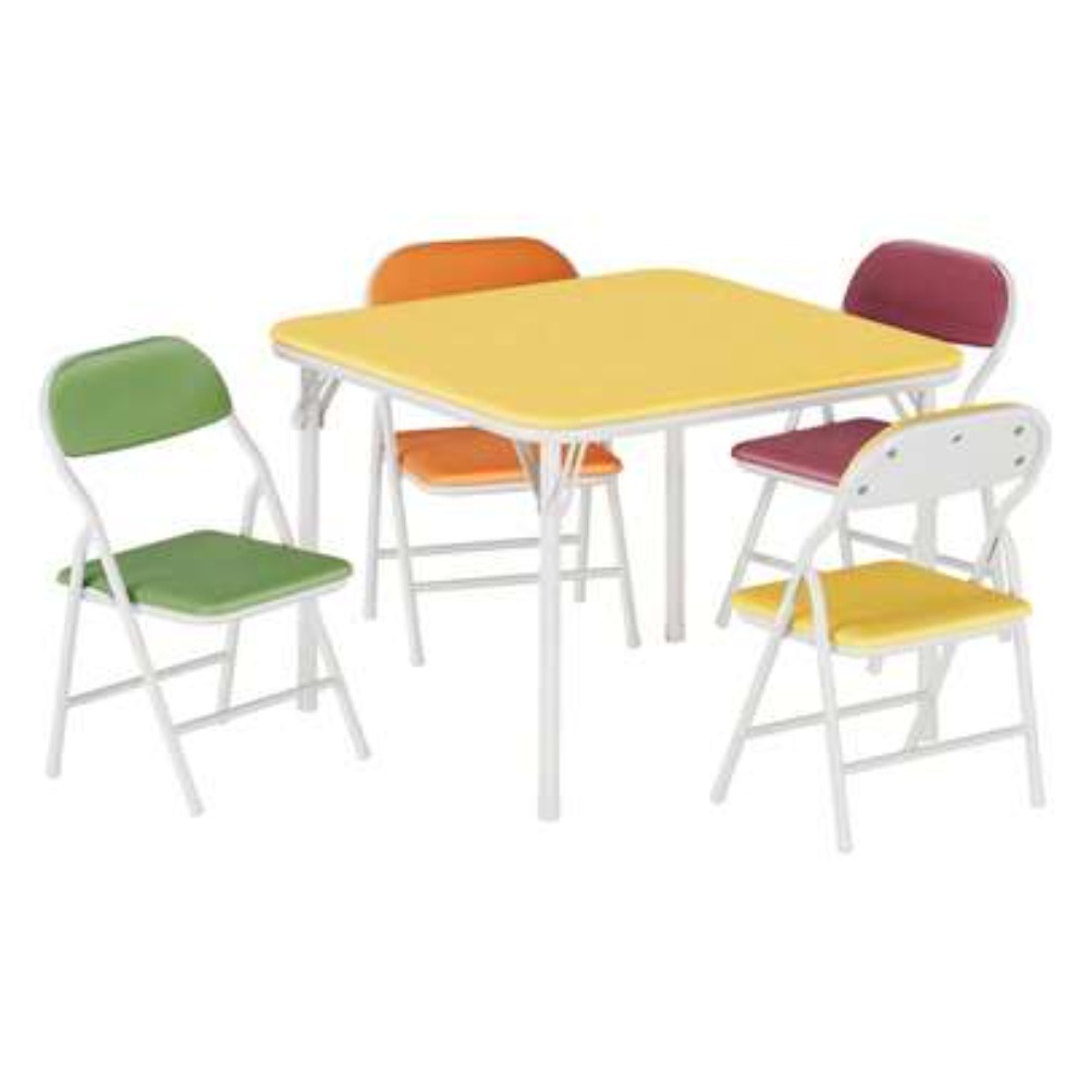 Outdoor Furniture Table And Chairs - Juego de Mesa y Sillas Plegables