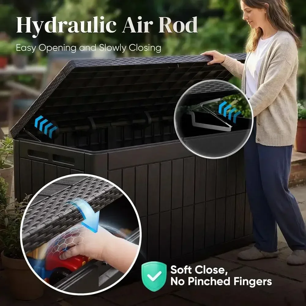 Caja de Almacenamiento Grande  - Garden Storage Box reseña y precio