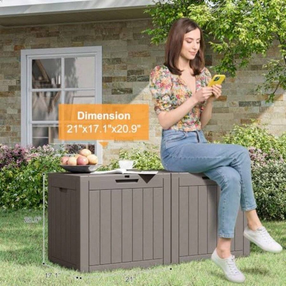 Caja de Almacenamiento Exterio - Garden Storage Box reseña y precio