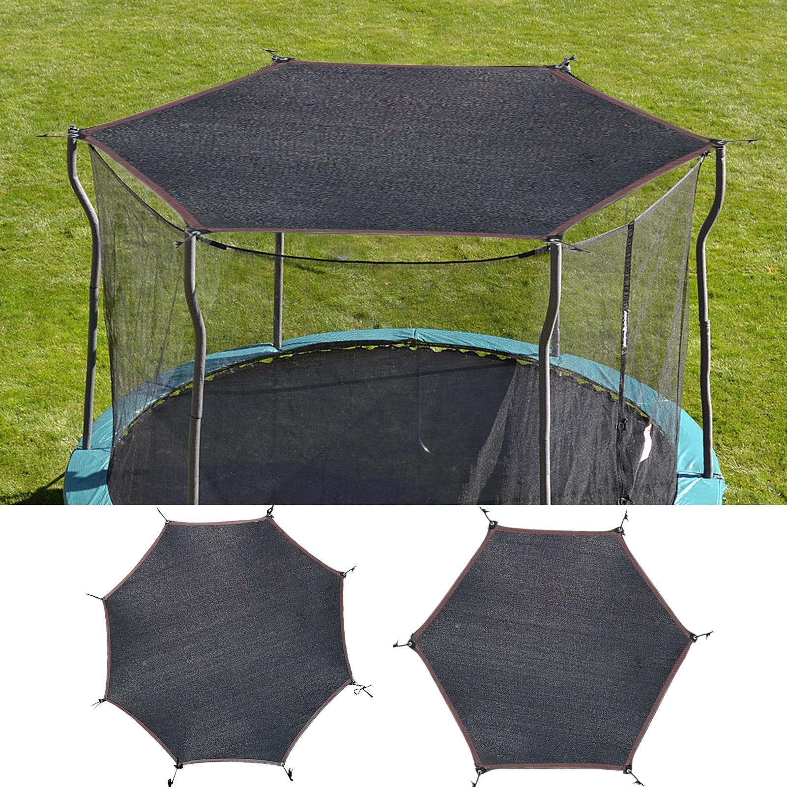 Toldo de malla para trampolín  - Sun Sail Shade reseña y precio