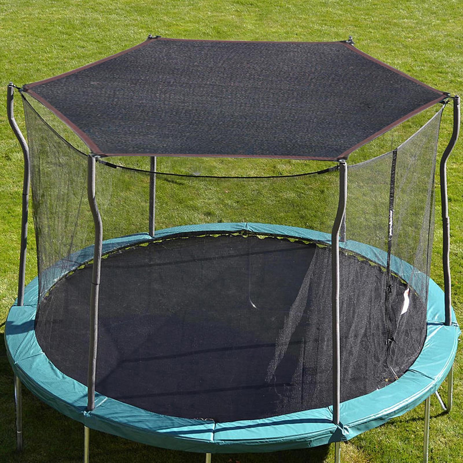 Toldo de malla para trampolín  - Sun Sail Shade reseña y precio