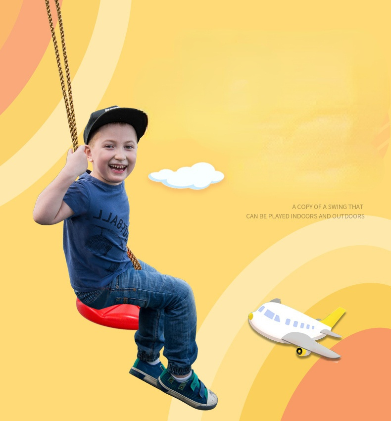 Columpio de disco para niños,  - Outdoor Furniture Kids reseña y precio