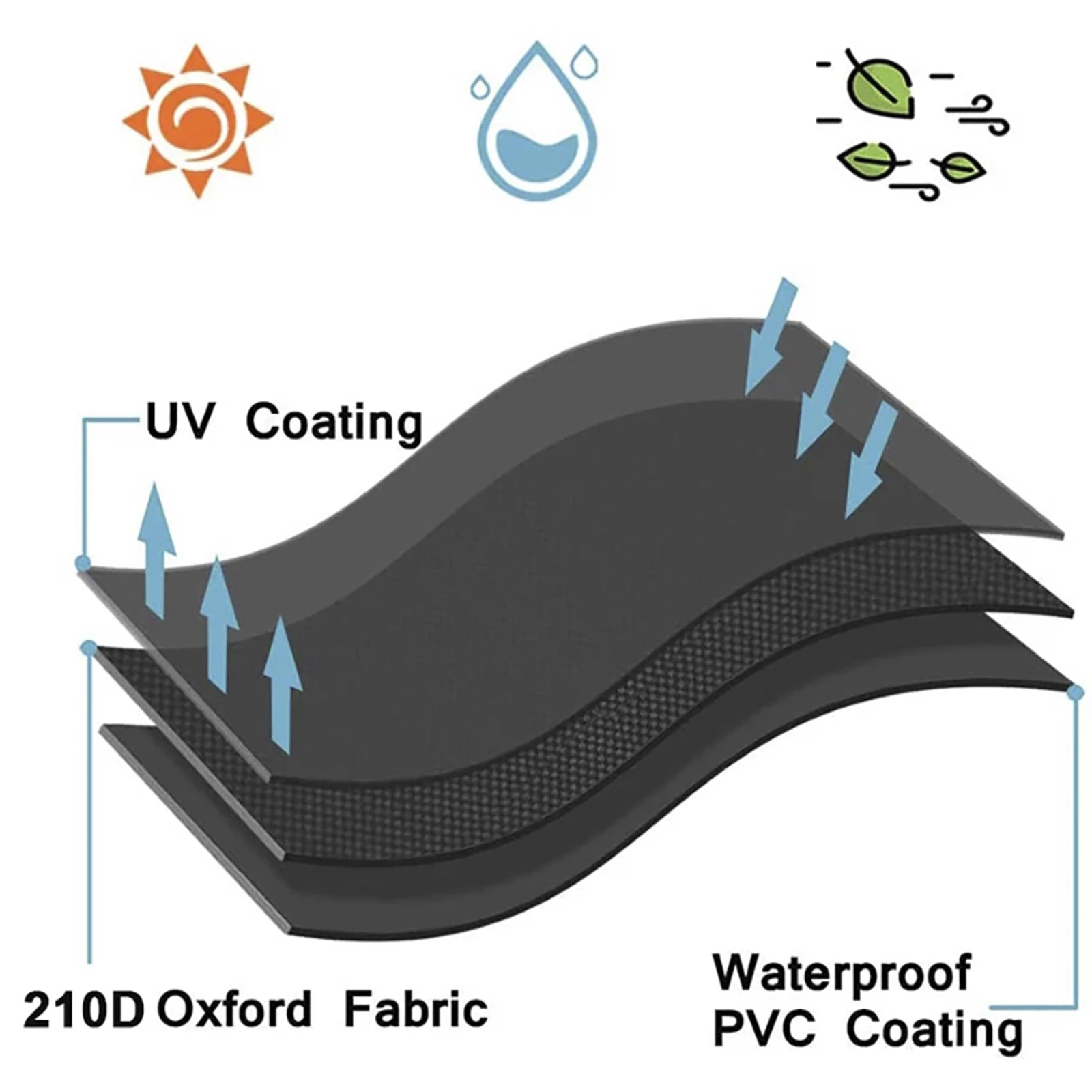 Funda antipolvo para silla api - Outdoor Furniture Weatherproof reseña y precio