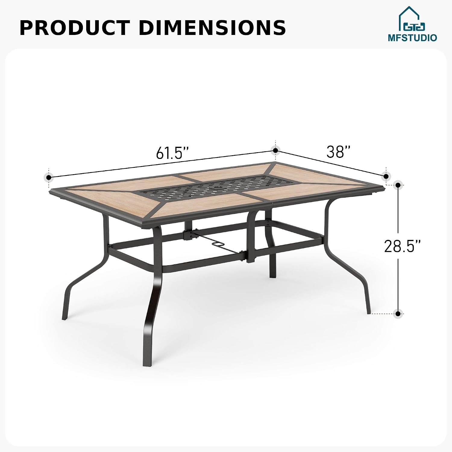 Mesa de Comedor para Exterior  - Outdoor Furniture Polywood reseña y precio