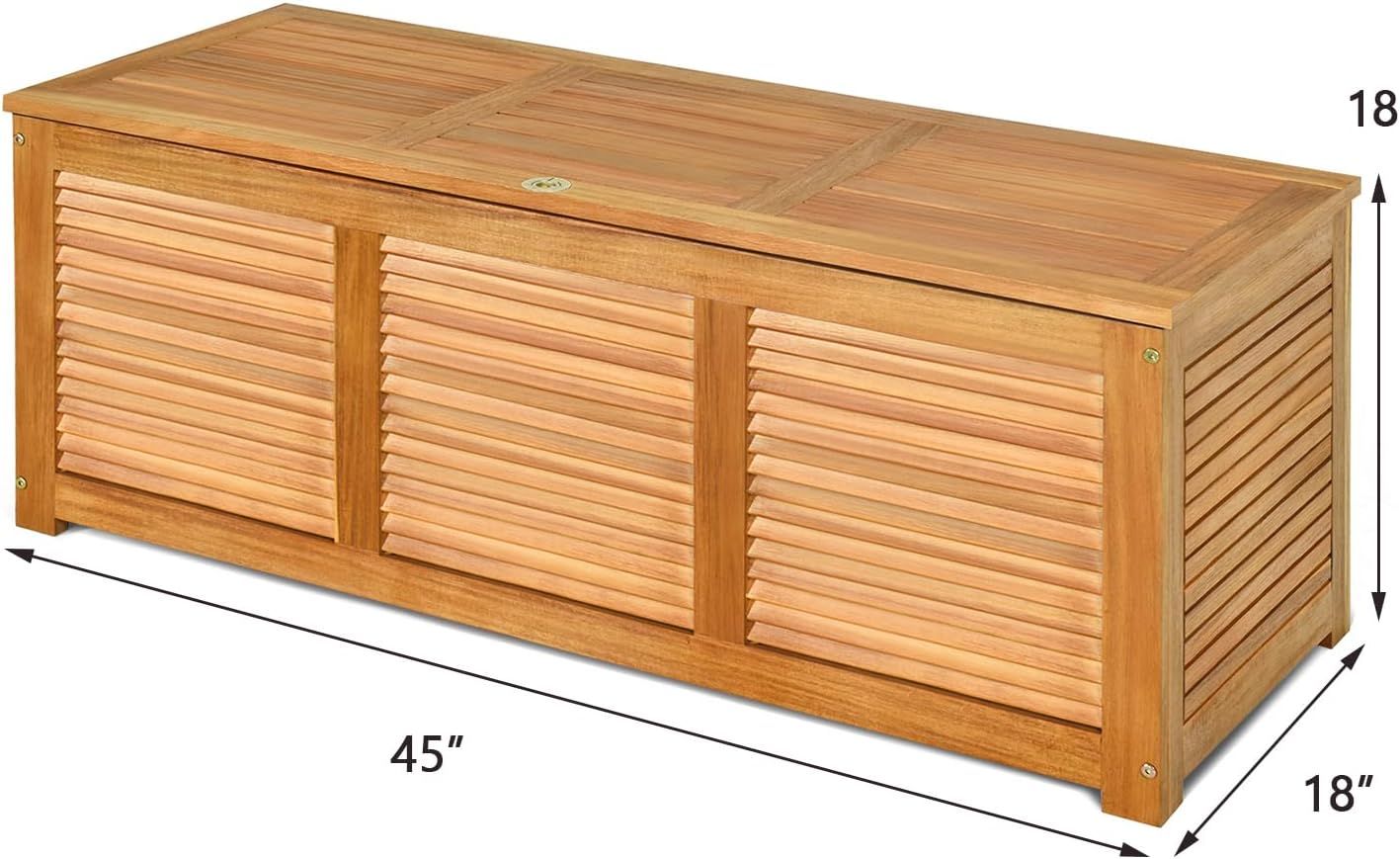 Banco de almacenamiento de mad - Garden Storage Box reseña y precio