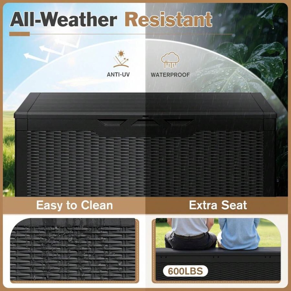 Caja de Almacenamiento Exterio - Garden Storage Box reseña y precio
