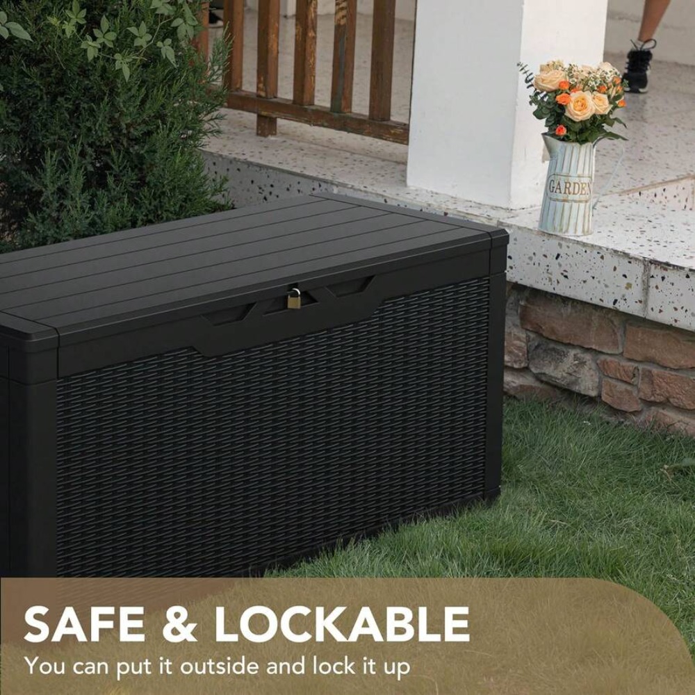 Caja de Almacenamiento Exterio - Garden Storage Box reseña y precio