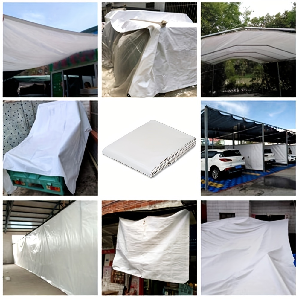 Lona grande personalizada blan - Sun Sail Shade reseña y precio