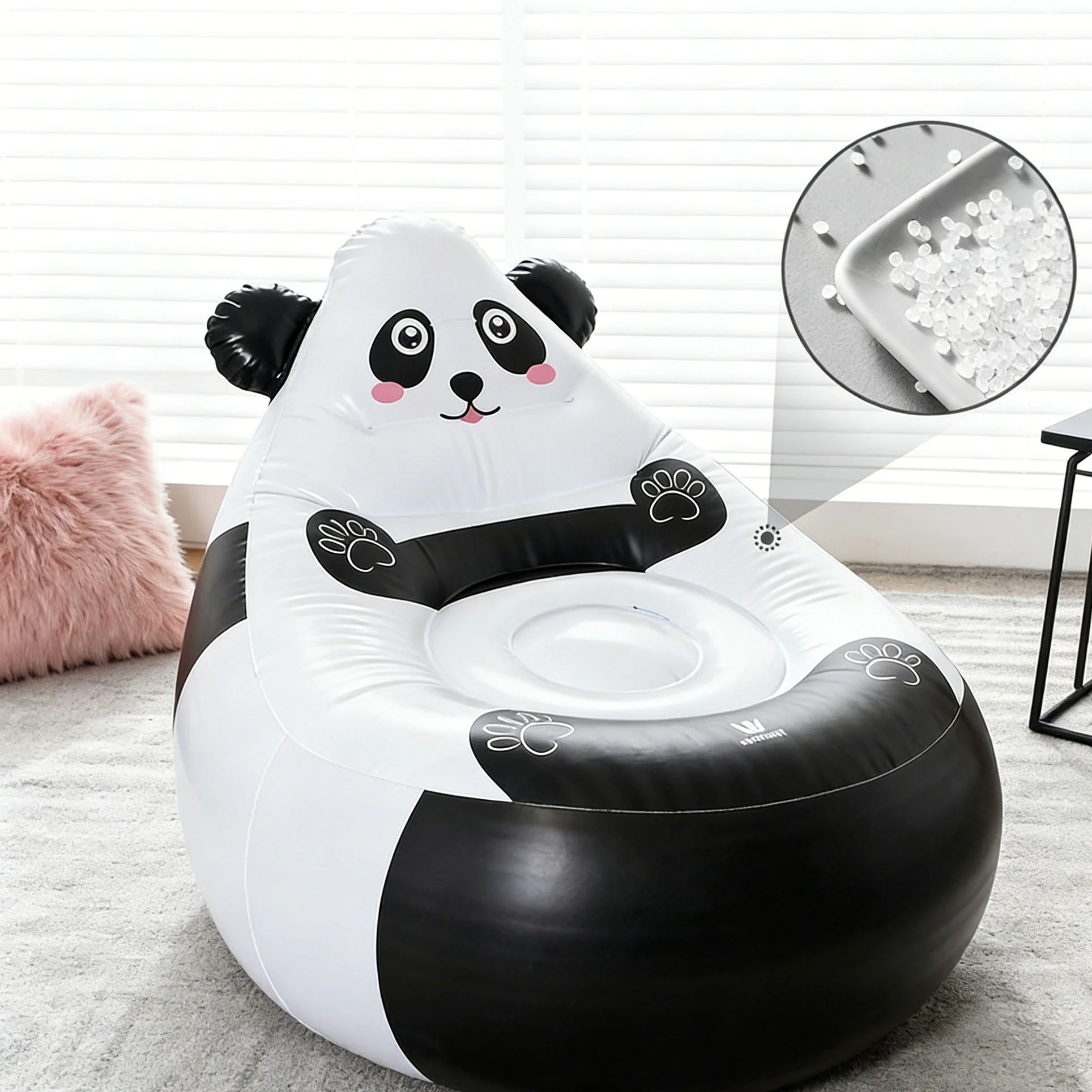 Sofá perezoso inflable para ni - Outdoor Furniture Kids reseña y precio