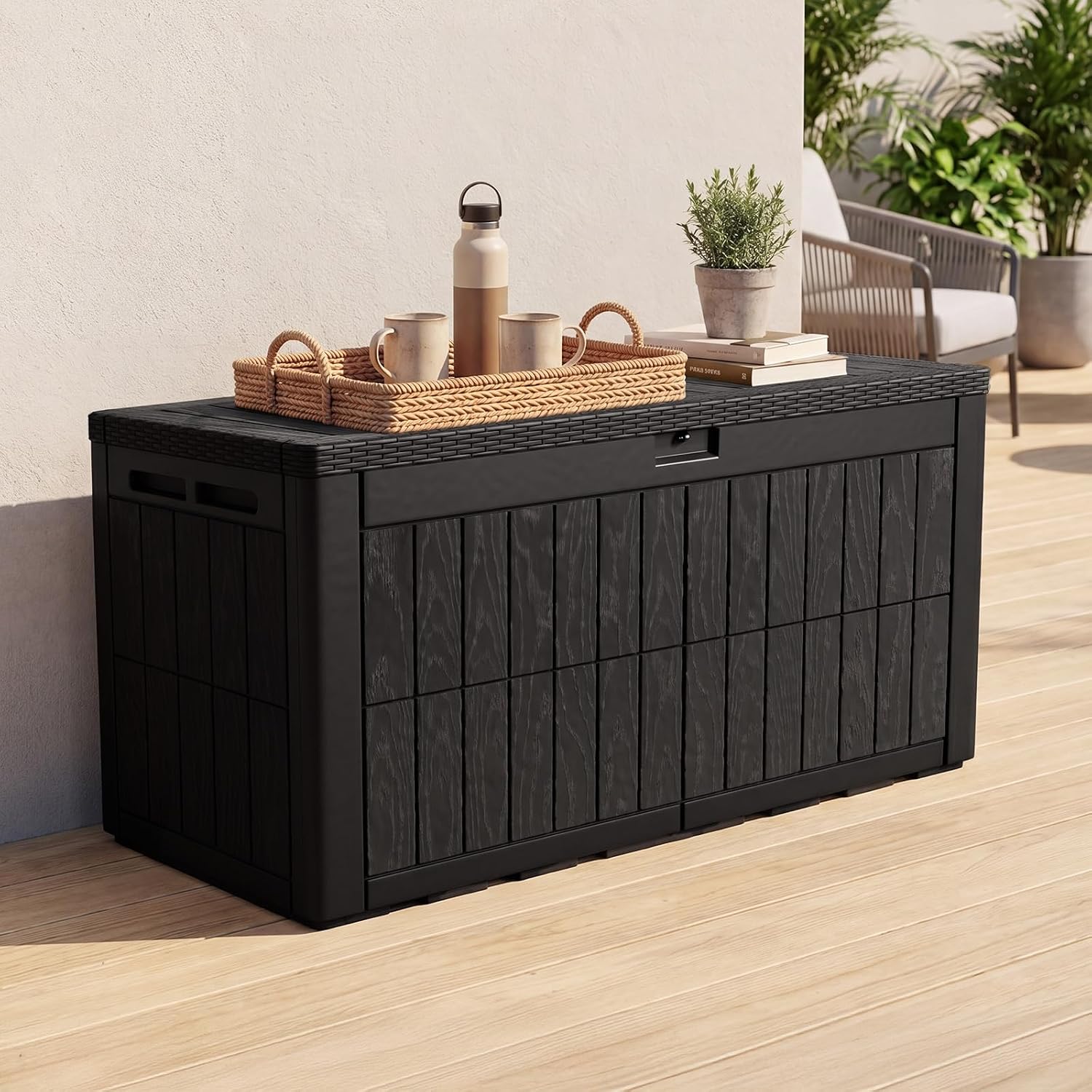 Caja de Almacenamiento Exterio - Garden Storage Box reseña y precio