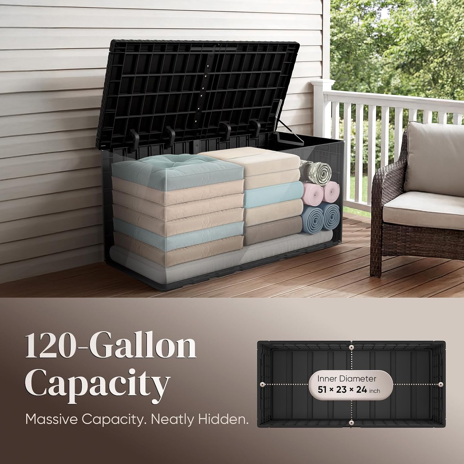 Caja de Almacenamiento Exterio - Garden Storage Box reseña y precio