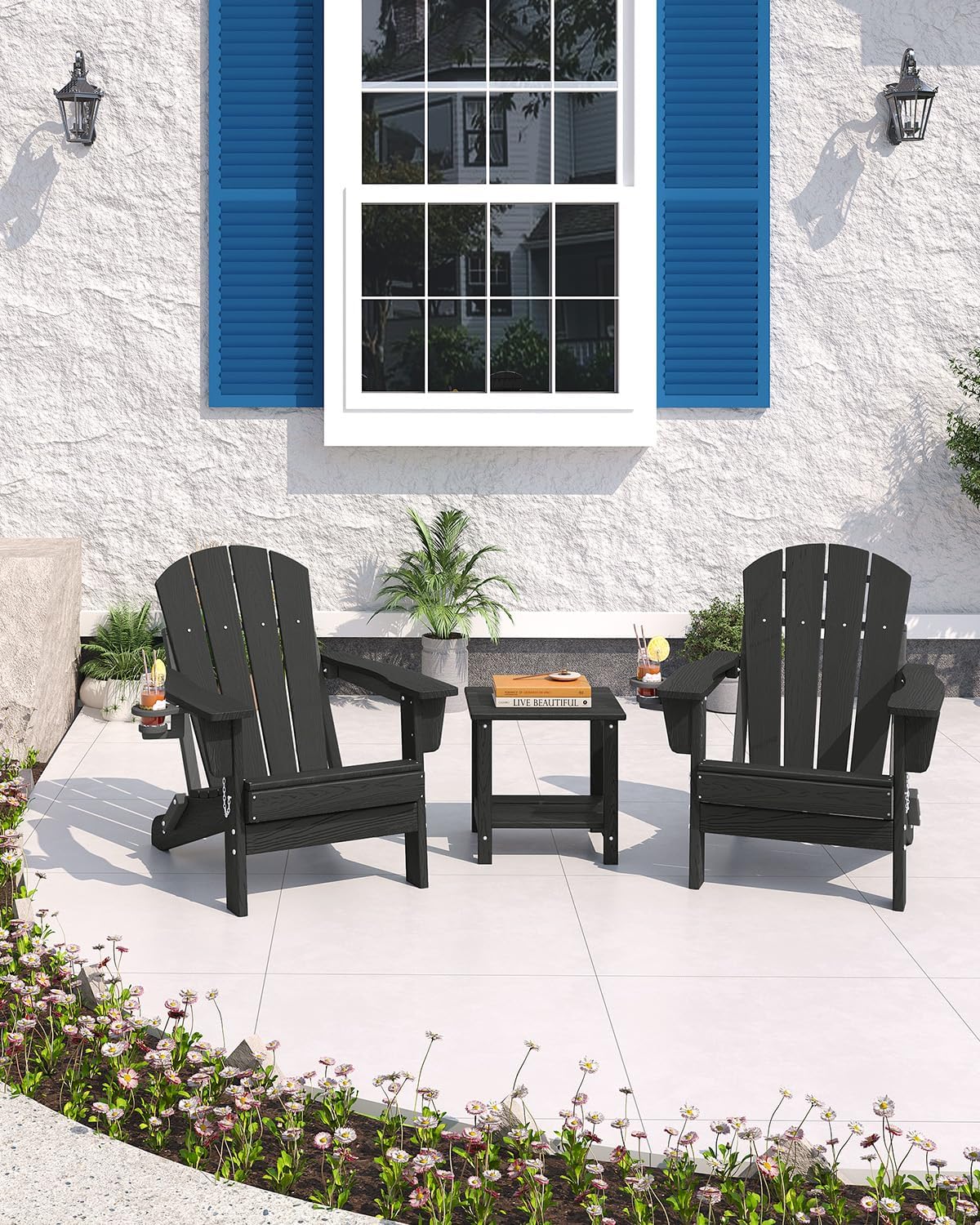 Silla Adirondack Plegable de P - Adirondack Chair Wood reseña y precio