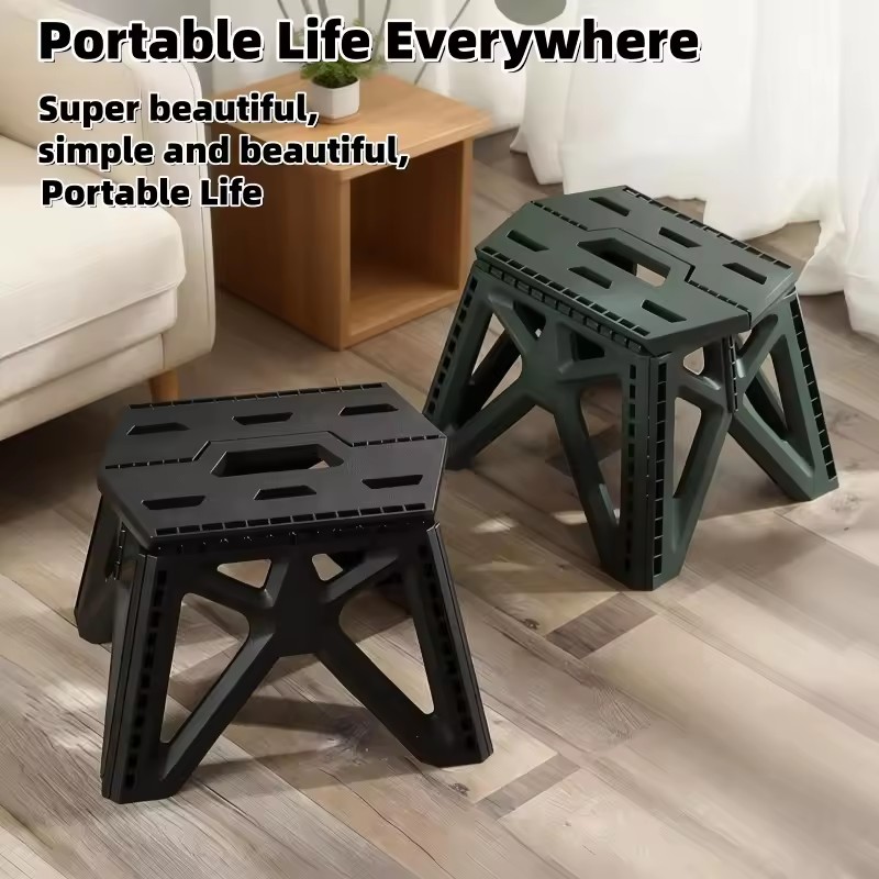 Taburete plegable para acampad - Outdoor Furniture Polywood reseña y precio