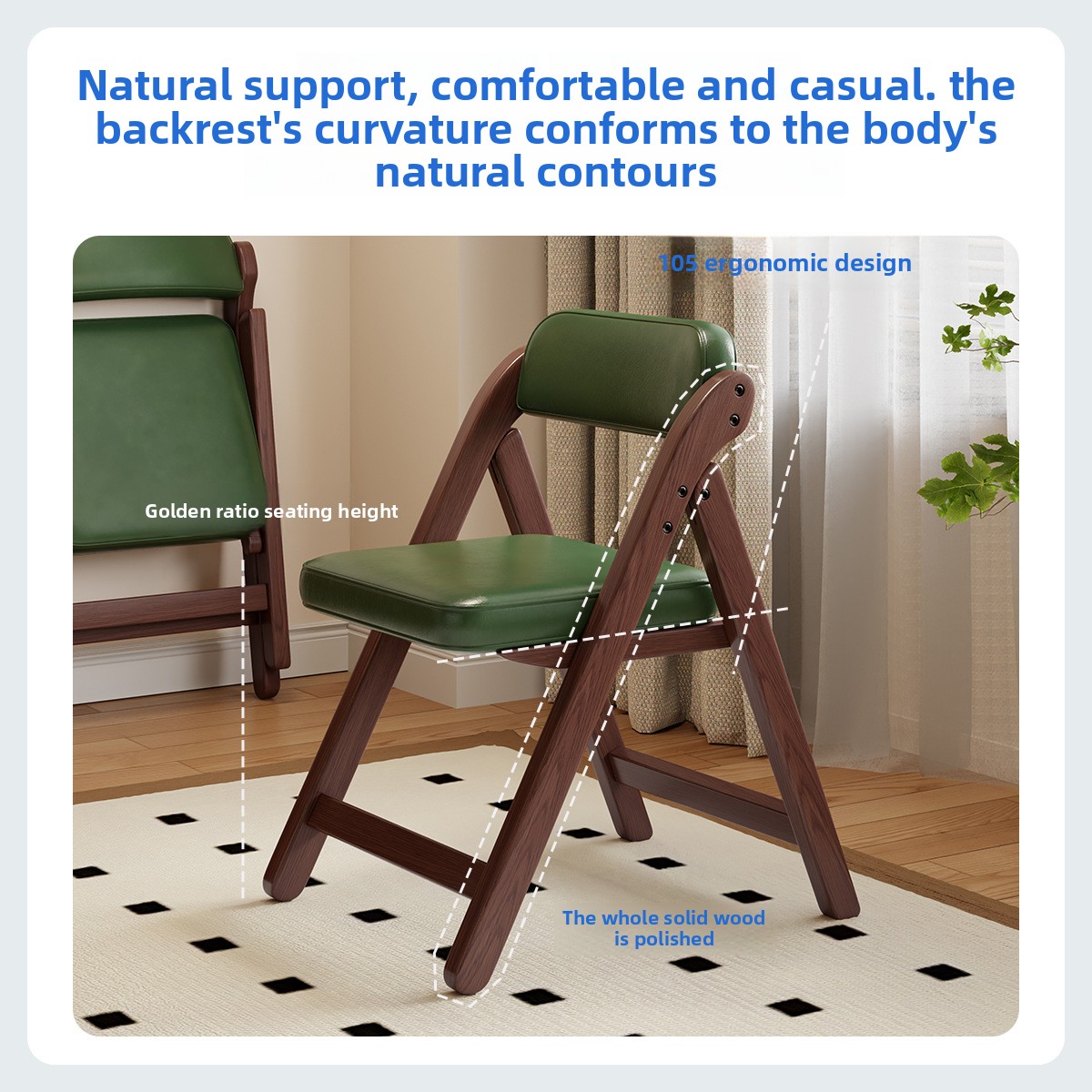 Sillas plegables de madera mac - Outdoor Furniture Polywood reseña y precio