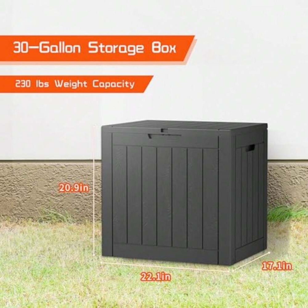 Caja de Almacenamiento Exterio - Outdoor Furniture Weatherproof reseña y precio