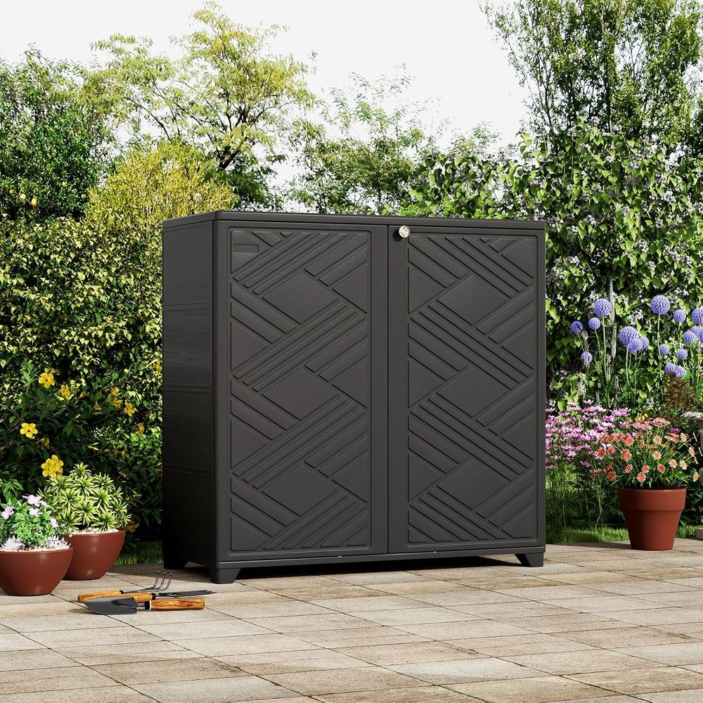 Armario de Almacenamiento Inte - Garden Storage Box reseña y precio