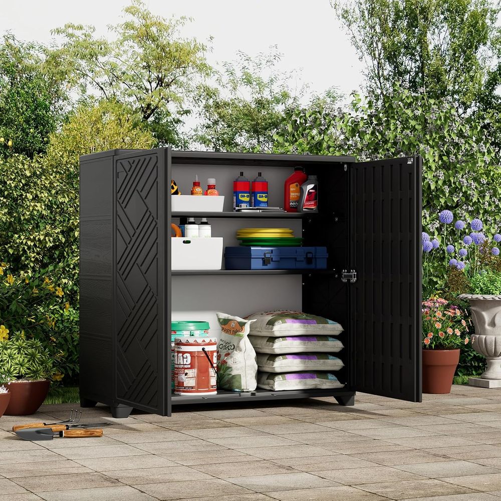 Armario de Almacenamiento Inte - Garden Storage Box reseña y precio