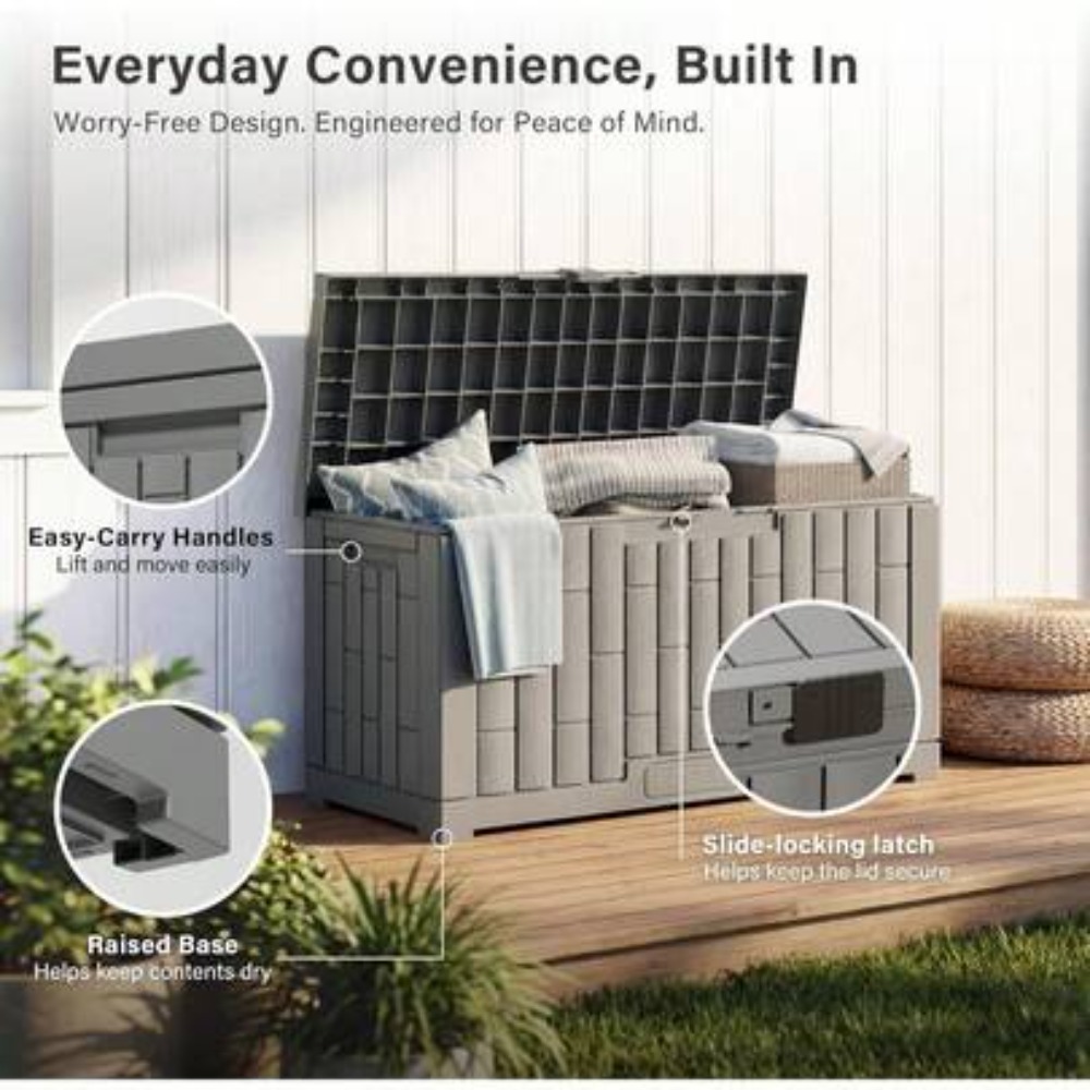 Caja de Almacenamiento para Ex - Garden Storage Box reseña y precio
