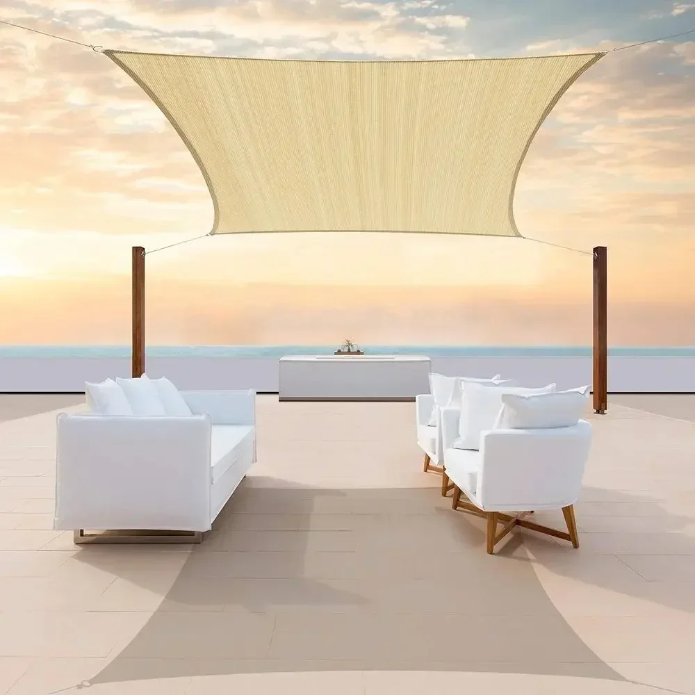 Vela de Sombra Beige de 8' x 1 - Sun Sail Shade reseña y precio