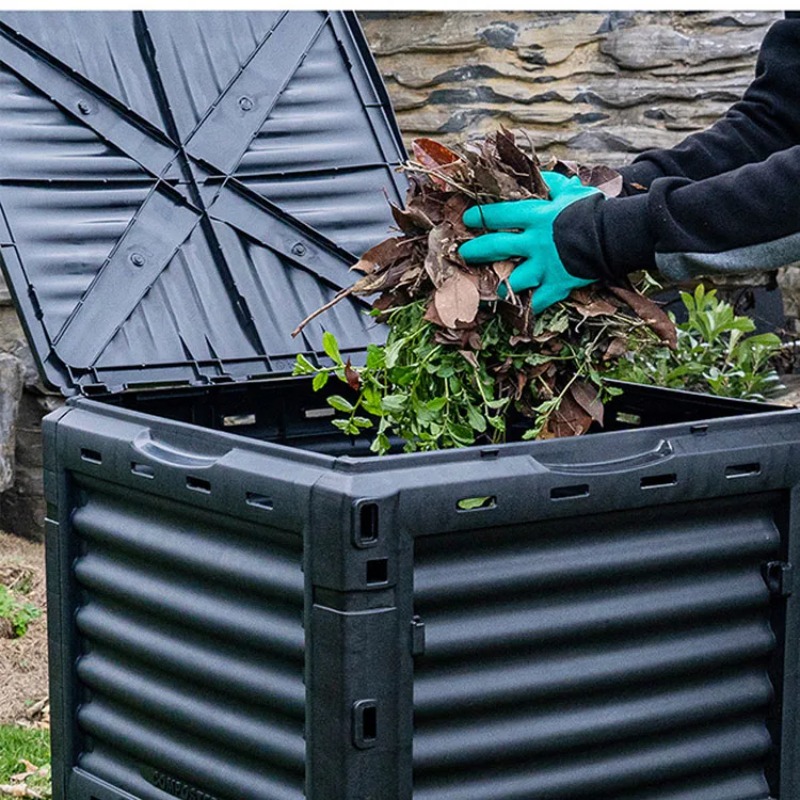 Contenedor de Compostaje para  - Garden Storage Box reseña y precio