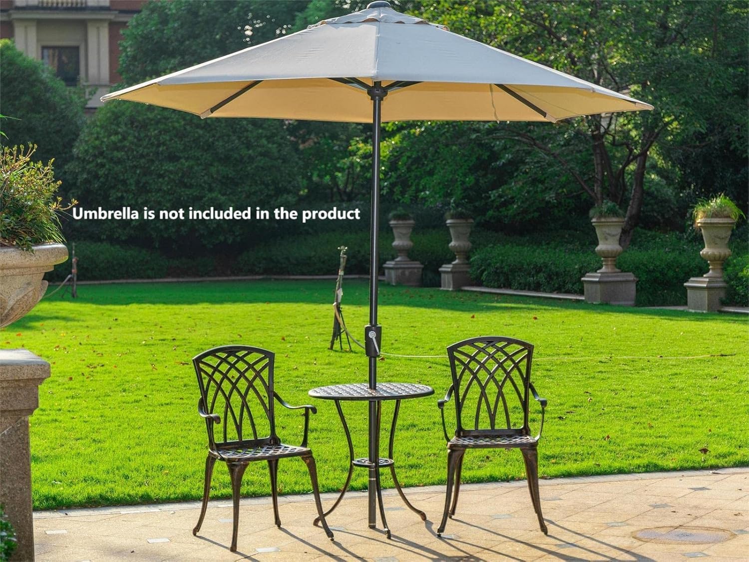 Conjunto de bistró de 3 piezas - Outdoor Furniture Sofa reseña y precio