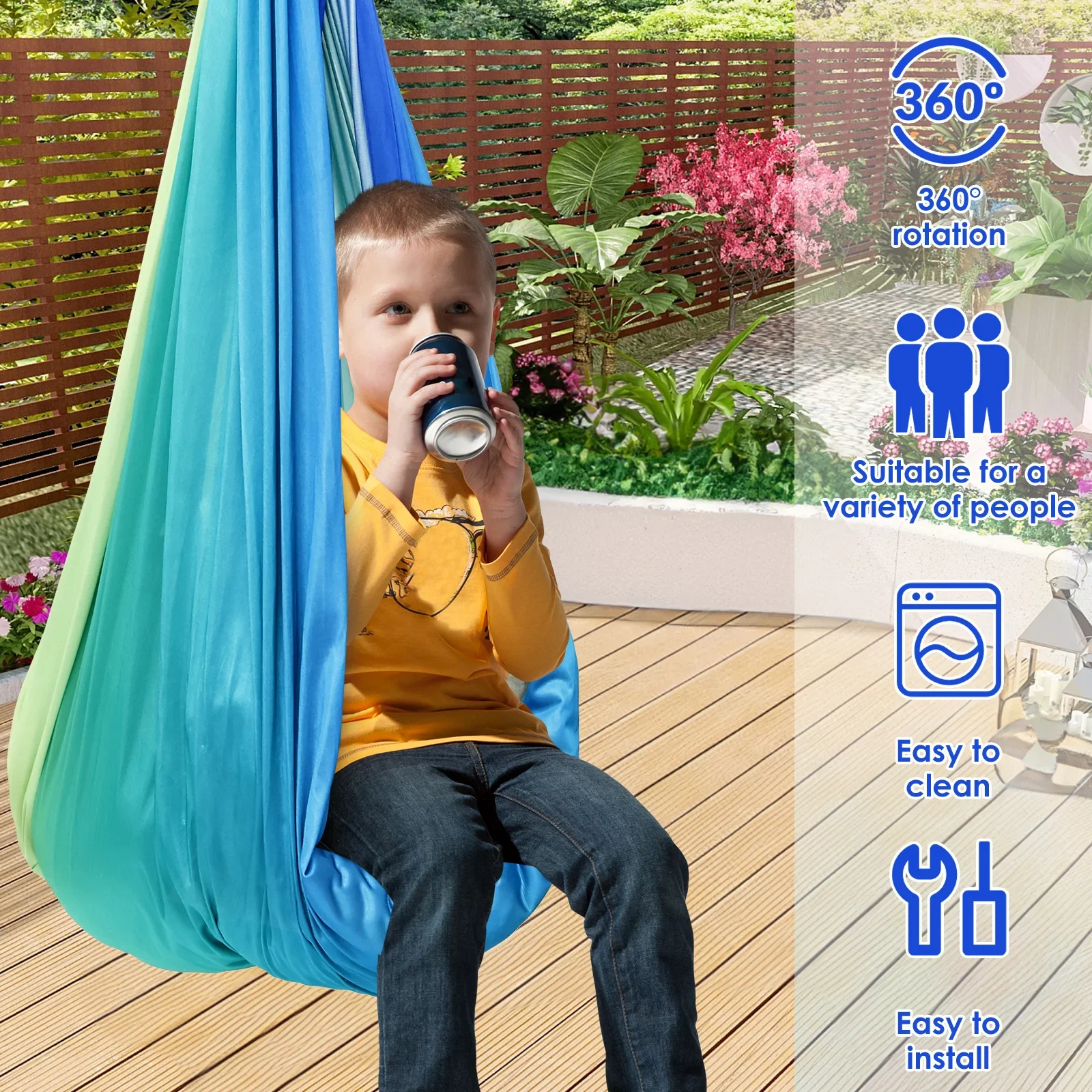 Columpio Sensorial Cómodo para - Outdoor Furniture Kids reseña y precio
