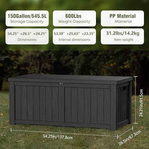 Caja de Almacenamiento para Ex - Garden Storage Box reseña y precio