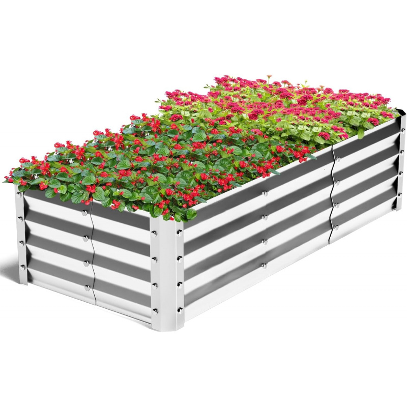 Jardinera Grande sin Fondo, Ga - Garden Storage Box reseña y precio