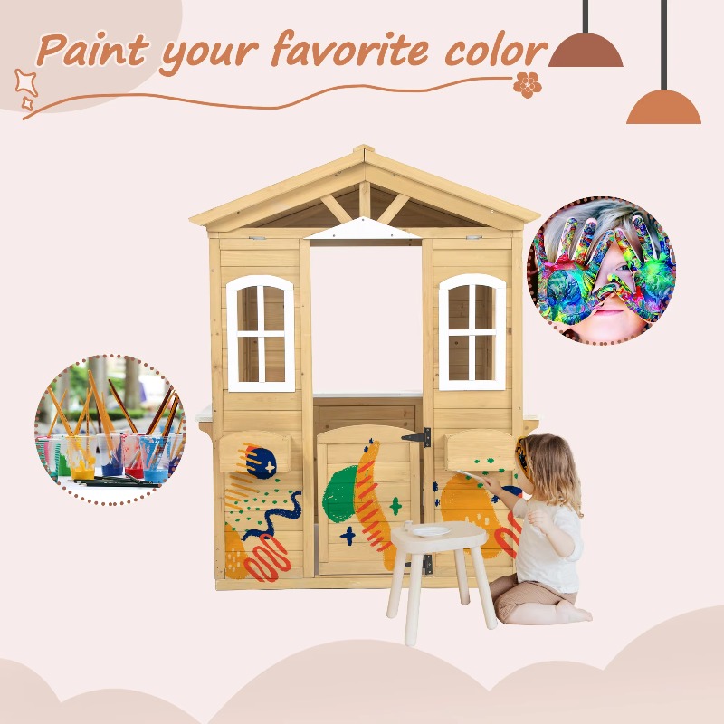 Casita de Juegos Moderna y Clá - Outdoor Furniture Kids reseña y precio