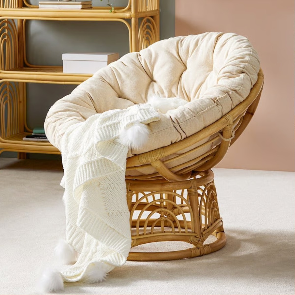 # Silla Papasan de Ratán Estil - Outdoor Furniture Vietnam reseña y precio