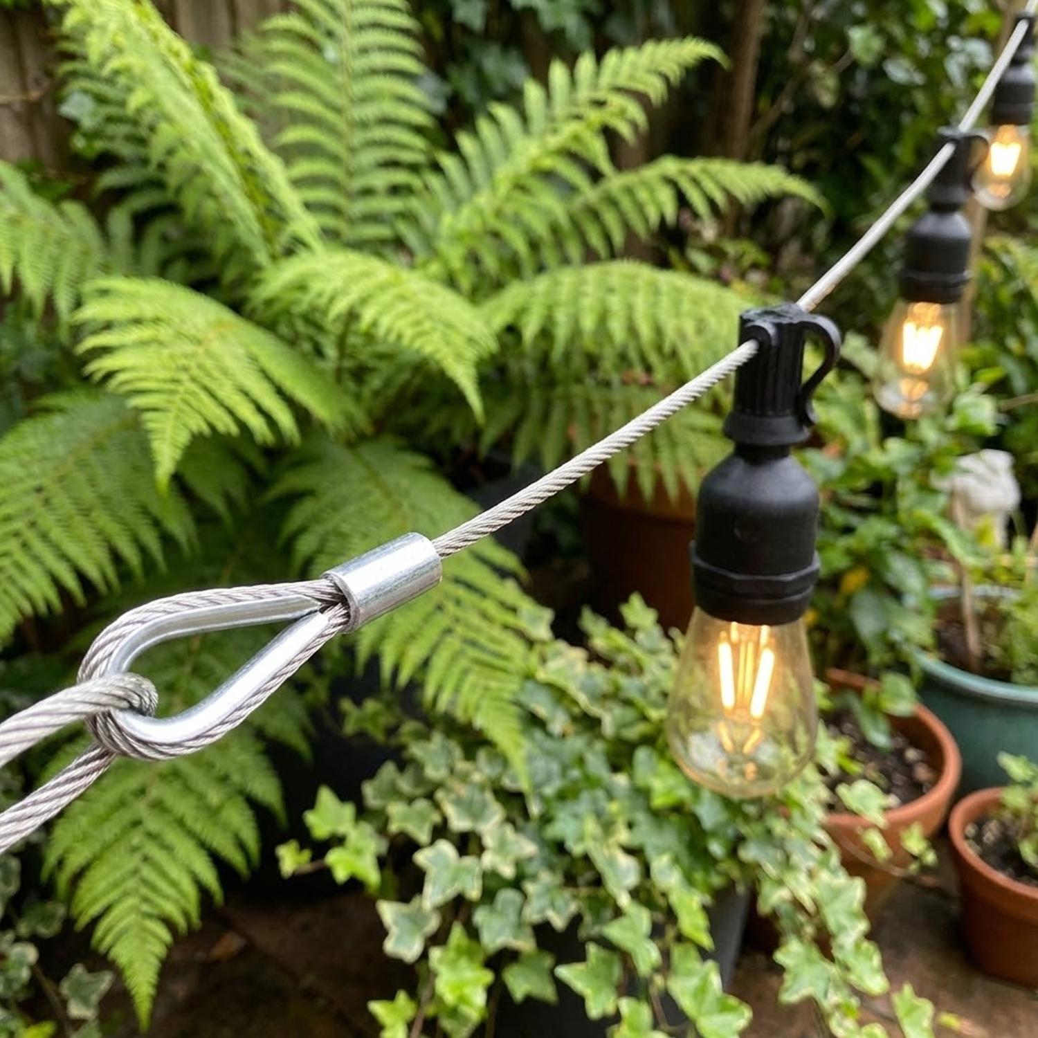 Cables de acero inoxidable de  - Sun Sail Shade reseña y precio