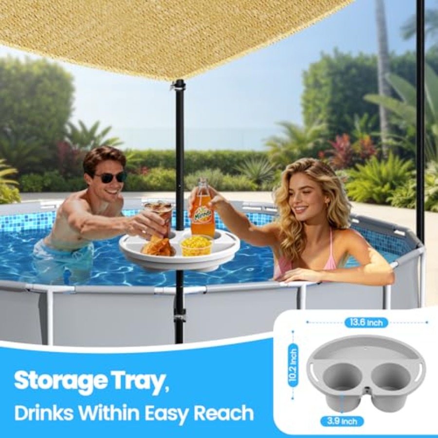 Toldo de Sombra para Exteriore - Sun Sail Shade reseña y precio