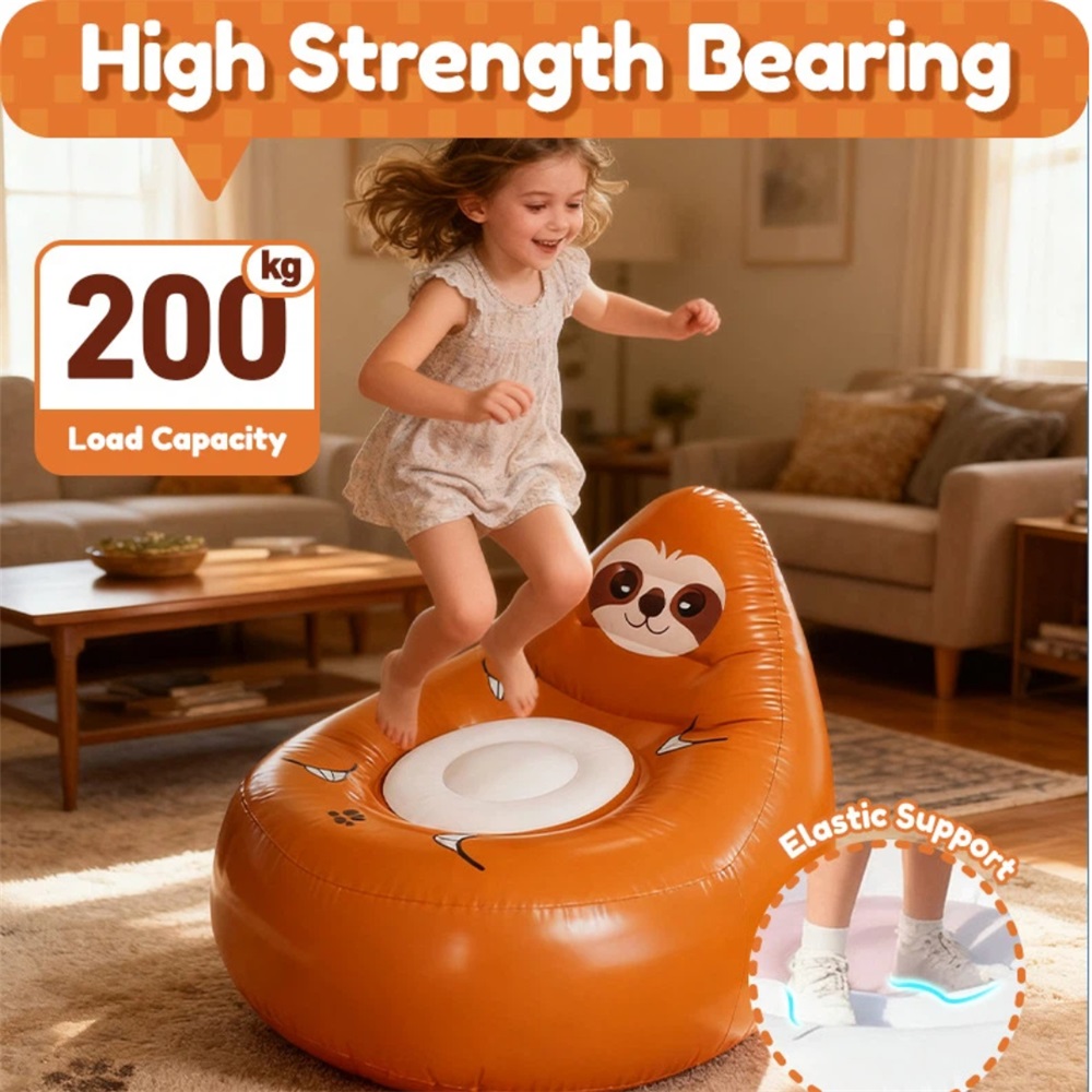 Sofá inflable de PVC de dibujo - Outdoor Furniture Kids reseña y precio