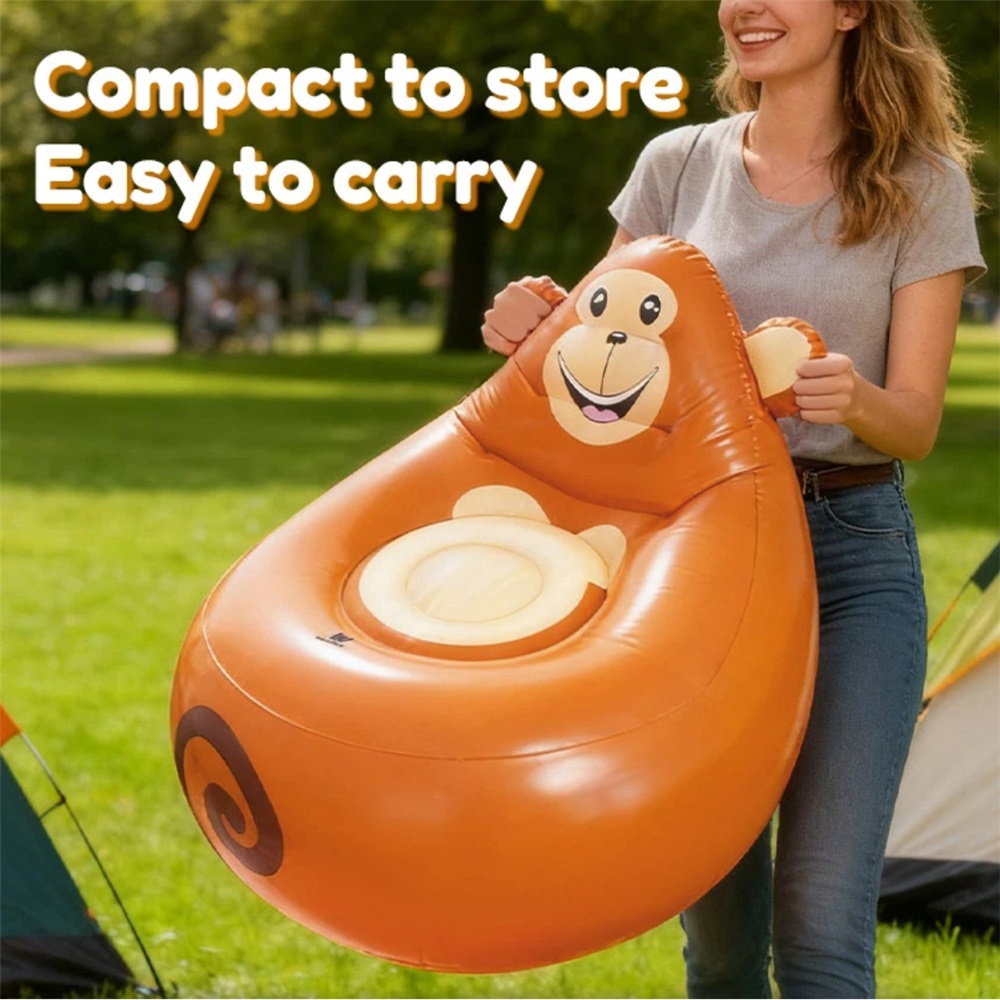 Sofá inflable de PVC de dibujo - Outdoor Furniture Kids reseña y precio