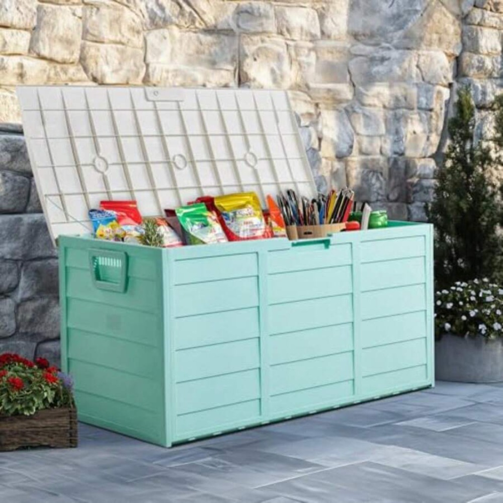 Caja de Almacenamiento Grande  - Garden Storage Box reseña y precio