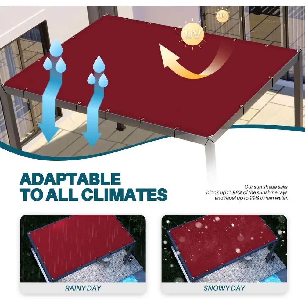Vela de Sombra Impermeable de  - Sun Sail Shade reseña y precio
